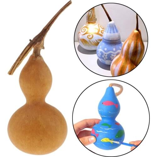 Natural Dried Gourds Ornament DIY Kids Creative Painting Coloring Drawing Crafts