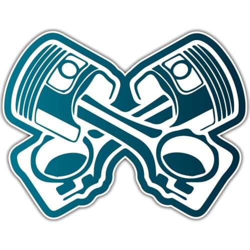 New Car Sticker Decal GEngine Piston Cylinder Motor Tool Bumper Rear Windshield Other Vehicle Cover scratches KK11*9m