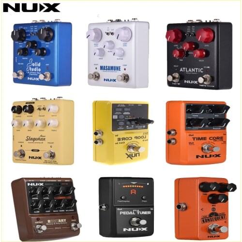 NUX Series Solid Studio NSS5 Solid Studio IR & Power Amp Simulator Pedal Guitar Amp Pedal Speaker Effect Pedal