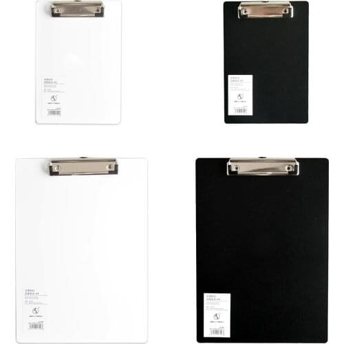 Writing Clipboard, Simple A4 A5 Notepad Memo Pad Board Clip Loose-leaf Notebook File Writing Clamps Office School Stationery