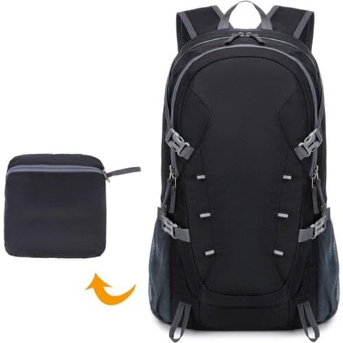 Outdoor Sports Bag Large Capacity Backpack Camping Hiking Mountaineering Light Weight Folding Colors CoLeisure Travel X656D