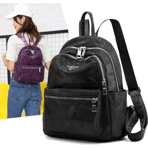 Vento Marea Womens Backpack 2020 Female Large Capacity Shoulder Bags Red Rucksack Casual Waterproof School Bag For Teenage Girl