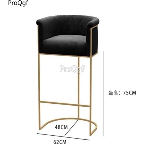 Prodgf 1 Set Bar Coffee Shop seat height 75cm Dining Chair