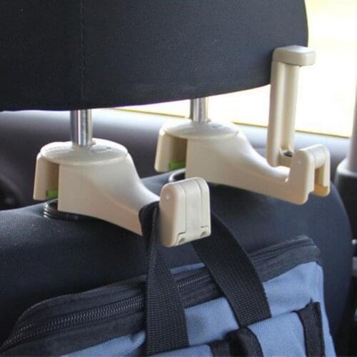 85% Hot Sales!! Universal Car Headrest Seat Back Phone Holder Bag Purse Storage Hook Hanger