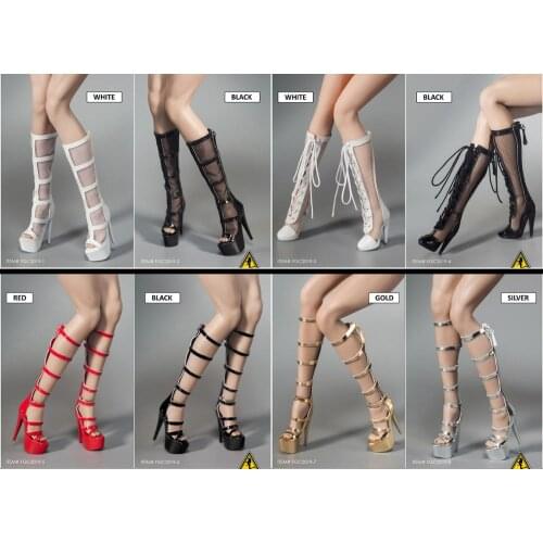 Flirty Girl Collectibles FGC2019-1~8 1/6 Scale Female Fashion Boots For Action Figure