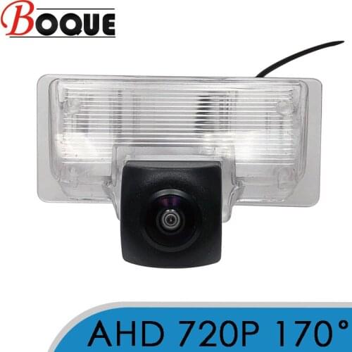 BOQUE 170 Degree 1280x720P HD AHD Car Vehicle Rear View Reverse Camera For Nissan ICHIKON Tiida Latio Almera SE Pulsar Rogue