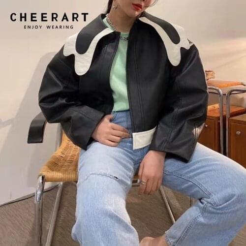 Женские черные бомберы Cheerart China At AliExpress