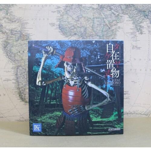 Vogue Takeyashiki Jizai Okimono KT-010 Samurai Skeleton Warrior Color Version Action Figure Model Toys Gift 15cm