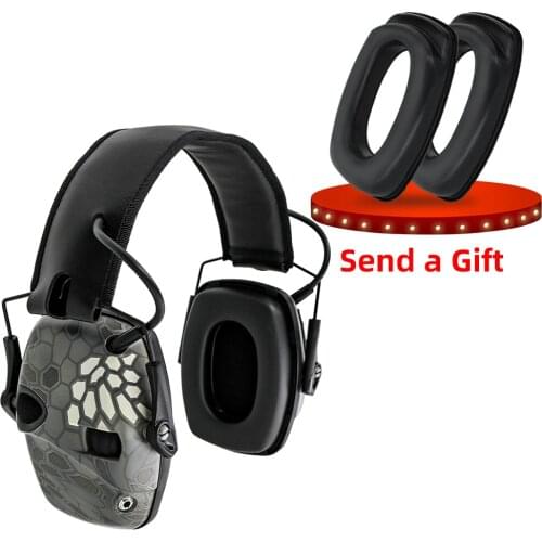 Electronic Ear muff Tactical Headset Anti-noise Sound Amplification Shooting Hunting Ear Protection Protective Tactical Earmuff