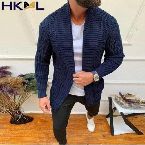 HKML Men's Long Cardigans