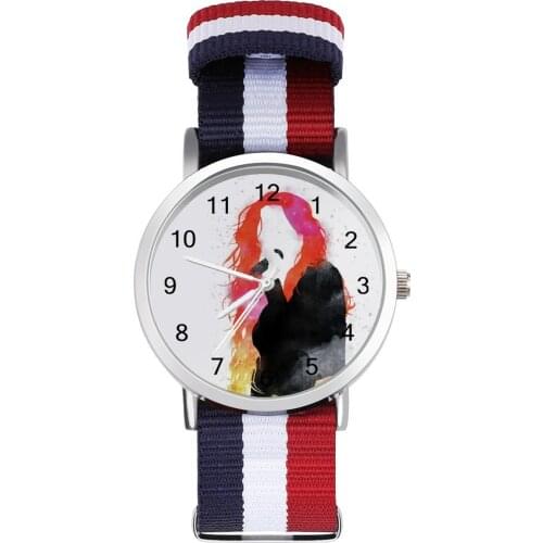 Miley Cyrus Quartz Watch Design Teens Wrist Watch Fishing Silent Buy Wristwatch