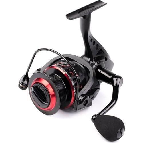 Metal Spool Spinning Fishing Reel 8BB Superior Wheel for Freshwater Saltwater Fishing 2000H-7000H Series 5.0:1 Wheel reel coil