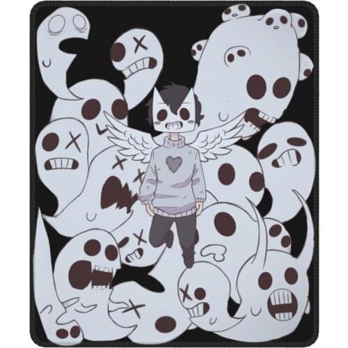 Off Game Zacharie Ghost Cute Mouse Pad Non-Slip Mouse Mats Natural Rubber Gamer Computer Laptop Pad