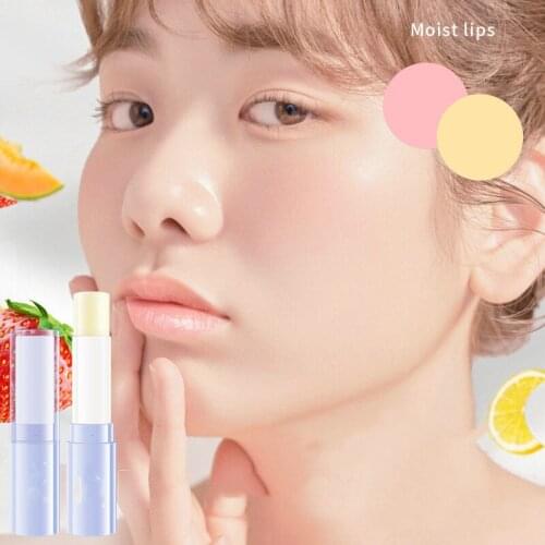 Autumn and Winter Lip Balm Pure Natural Fruity Moisturizing Nourish Anti-drying Long Lasting Lipstick Base Gloss Lips Care