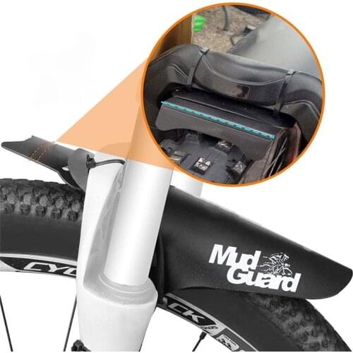 8 Colors Bicycle Fenders Front/Rear Tire Wheel Fenders Carbon Fiber Mudguard MTB Mountain Bike Road Cycling Fix Gear Accessories