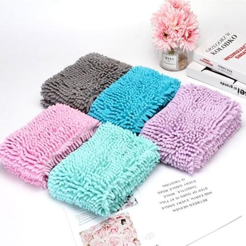 Towel for Cleaning, Multifunctional Towel Dog Shower Towel Ultra Absorbent Microfiber Chenille Dog Bath Dry Towel for Grooming