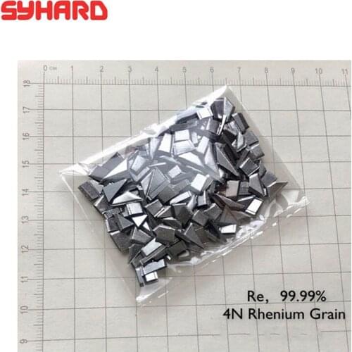 Rhenium Particle Rare Earth Metal Re 99.99% 1g/5g/10g