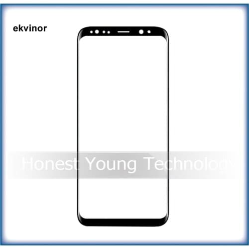 5pcs Ekvinor Original High Quality Outer Glass for Samsung Galaxy S8 G950 G950F Front Glass 5.8" Touch Screen Top Lens
