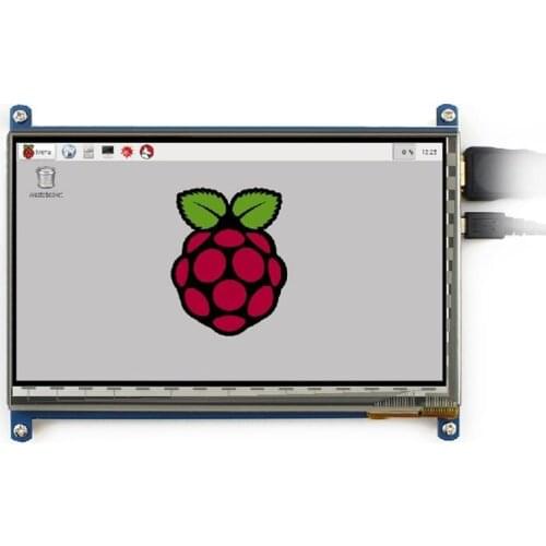 7 inch Capacitive Touch Screen LCD Display IPS 1024x600 HDMI For Raspberry Pi