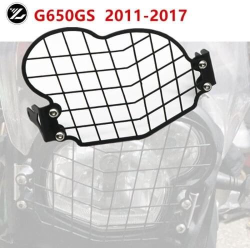 F650GS Motorcycle Accessories Headlight Cover Protection Grille Mesh Guard For BMW G650GS g650 GS 2011-2017 2012 13 14 15 16