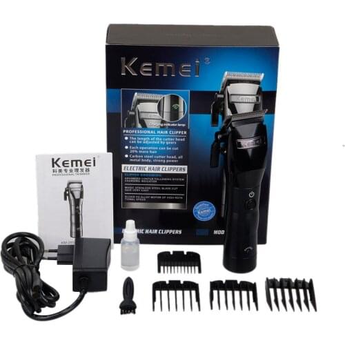 Cordless Trimmer Kemei Professional Barber Haircut Shaver Clipper Electric Hair Trimmer Cutting Machine New Styling Tools