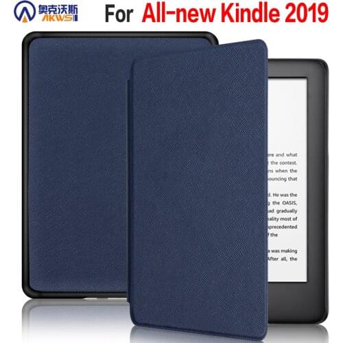 For Kindle 2019 Case, 10th Generation Ereader, Ultra Slim Cover for All New Kindle Touch Auto Sleep Wake Protective Shell