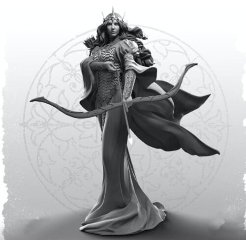 1/24 Resin Figure Model kits Unassambled Unpainted S291