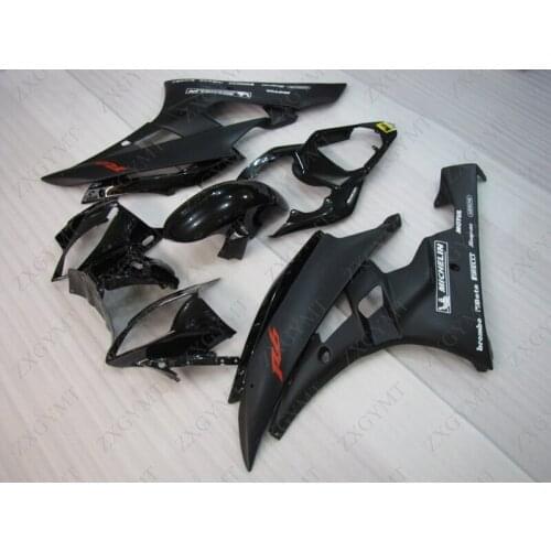 Body Kits YZF R6 2006 - 2007 Black Fairings YZFR6 2006 Motorcycle Fairing YZF R6 06