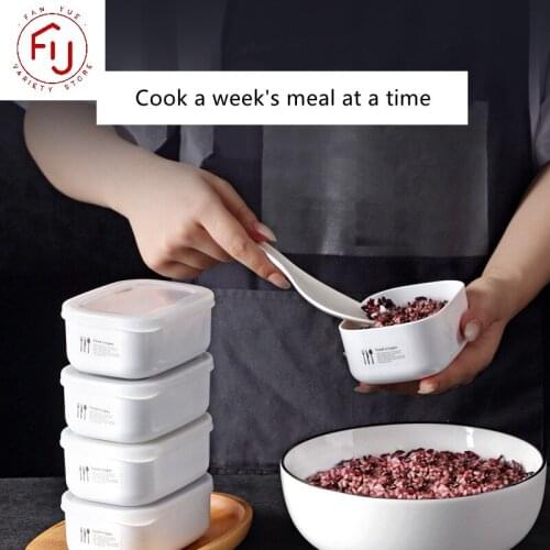 280ml Refrigerator Food Crisper Household Microwave Oven Heated Lunch Box With Lid Sealed Box Can Hold About 100 Grams Of Rice