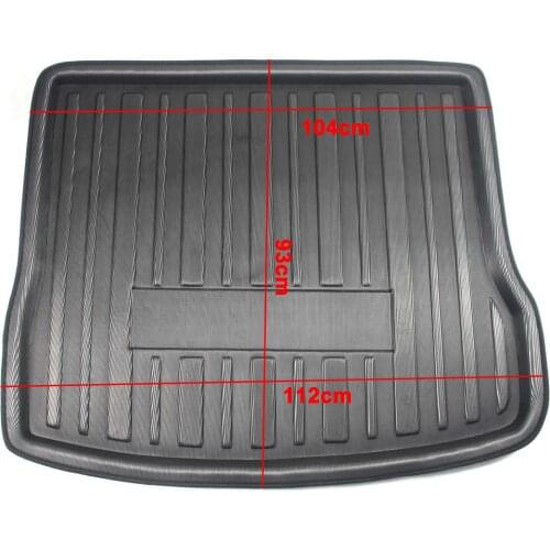 Rear Trunk Cover Matt For AUDI Q5 SQ5 2008 2009 2010 2011 2012 2013 2014 - 2017 Cargo Liner Boot Tray Floor Carpet Mat Kick Pad