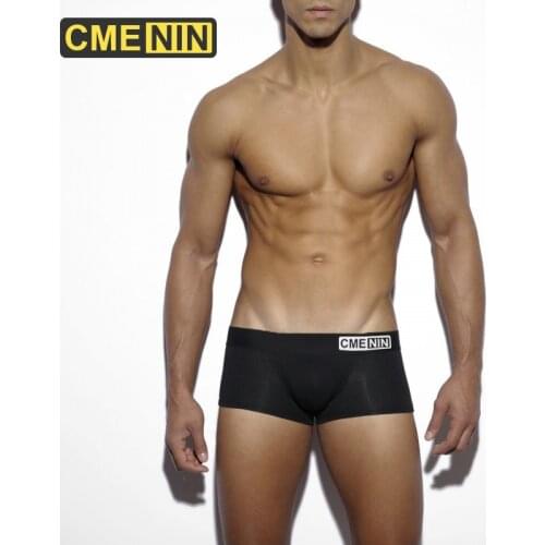 CMENIN 2021 New Cotton Sexy Boxer Mans Underwear Men Low Waist Mens Underpants Boxershorts Men Underware Man CM6602