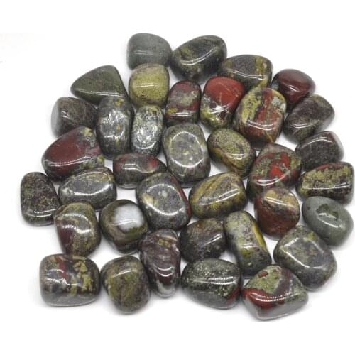 Natural Dragon Blood Jasper Tumbled Stones Bulk Healing Crystals Reiki Polished Gemstones Gem Raw Aquarium Decoration Minerals