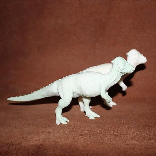 New Special Resin PVC Die Casting Animal Dinosaur Model Toy Plastic Scene Decoration Swollen Head Dragon Not Painted