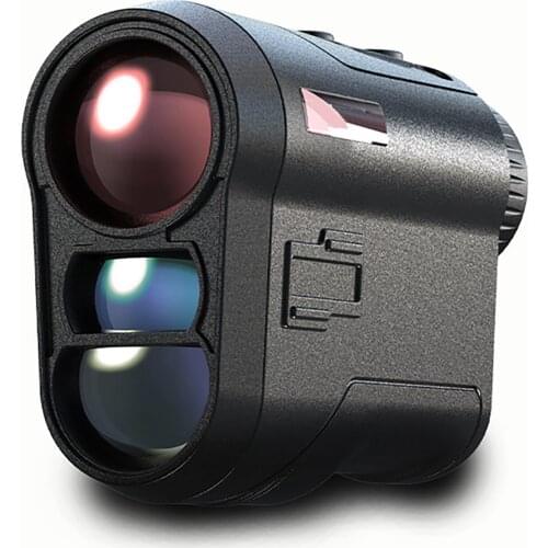 Stabilized Rangefinder Handheld Outdoor Digital Range Finder with Angle Compensation for Camping Climbing Traveling ASD88