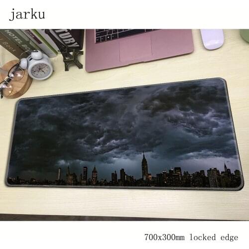 Storm Earth mouse pad Aestheticism Computer mat 800x400X3MM gaming mousepad large padmouse Cartoon keyboard games pc gamer desk