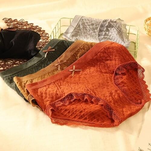 Graphene Cotton Panties Women Comfortable Underwears Sexy Middle-Waisted Underpants Female Lingerie Big Size Ladies Briefs