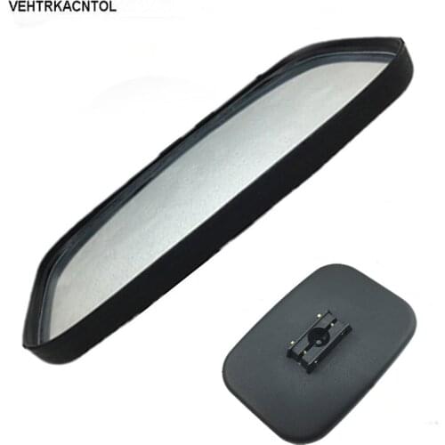 VEHTRKACNTOL 26x16cm Forklift Car Truck Front Wheel Mirror Side Mirror Blind Spot Rearview Mirror