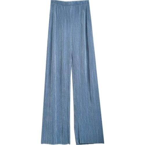 High Street Straight Pants For Women 2021 Summer New Fashion Oversized Loose Casual Pants Female Trousers Plus Size M-6XL 7XL