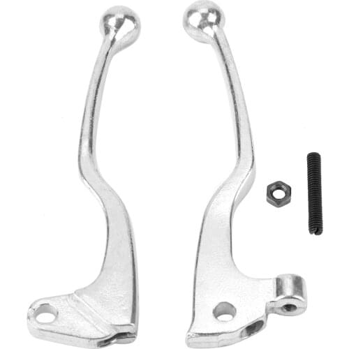 1 Pair Of Iron Motorcycle Clutch Brake Lever Handle Suitable For Yamaha YZ80/YZ125/TW200/XT250/TT350/XT350