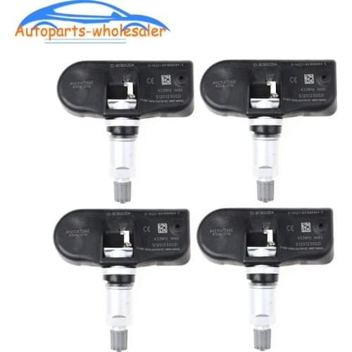 4 pcs/lot 433MHZ For Jaguar 05-08 S 09-10 XF 04-10 XJ TPMS Tire Pressure Sensor Monitor LR018861 4H23-1A159-AE Car accessories