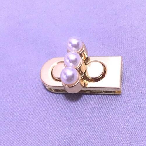 42 mm Gold Turn lock Bag Purse Belt Twist Lock