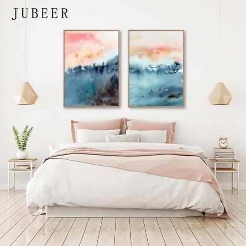 Abstract Color Canvas Painting on The Wall Large Picture for Living Room Posters and Prints for Room Decor Large Wall Art Poster