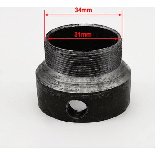 Freewheel Adapter internal diameter 21mm/24mm/26mm/31mm for Tricycle No Teeth Flywheel Freewheel Connector 34mm Thread