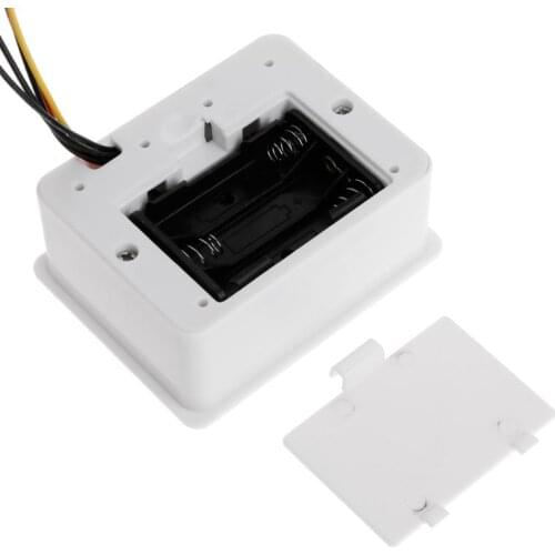 Digital Flow Meter Water Flowmeter Temperature Time Record with G1/2 Flow sensor