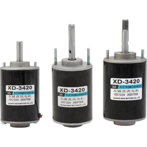 12V DC motor 30W high speed motor 24V speed motor marshmallow high speed micro DC small motor