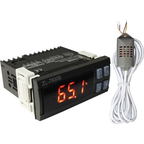 Hot ZL-7830B, 30A Relay, 100-240Vac, Digital, Humidity Controller, Hygrostat, Incubator Humidity, Incubator Controller, Lilytech