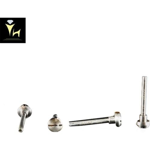 Very Shiny Effect MCD ( Yellow Colour Diamond ) 105 Degree V Shape Jewelry Flywheel Diamond Tool Jewellery Cutting Hammer Tools