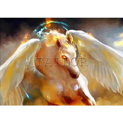 Full square cuadros 5d diamond painting kit set complet embroidery mosaic Cross stitch dirll drawing landscape horse unicorn art