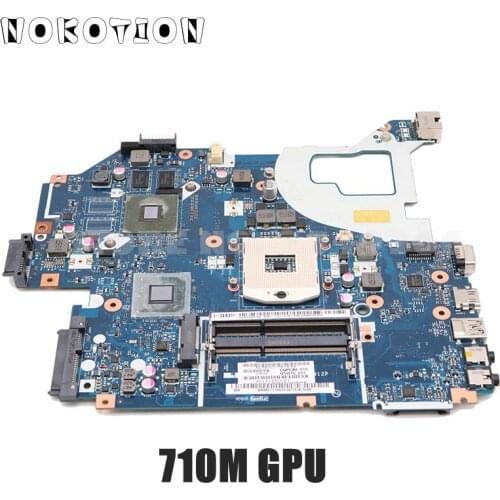 NOKOTION For Acer aspire V3-571G E1-571G Laptop Motherboard NBM6B11001 Q5WV1 LA-7912P HM77 DDR3 710M gpu