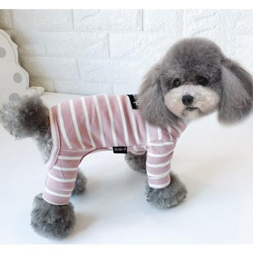New Soft and Warm dog Pajamas cute pet dog Costume Yorkshire Chihuahua dog clothes for dogs cats